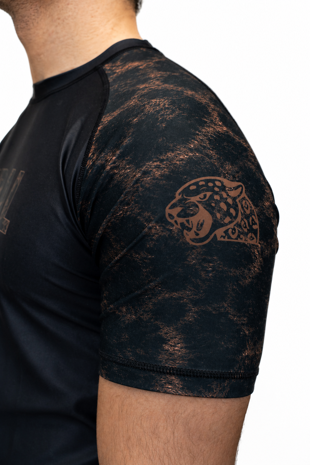Rashguard - Panthère noire (short sleeve)